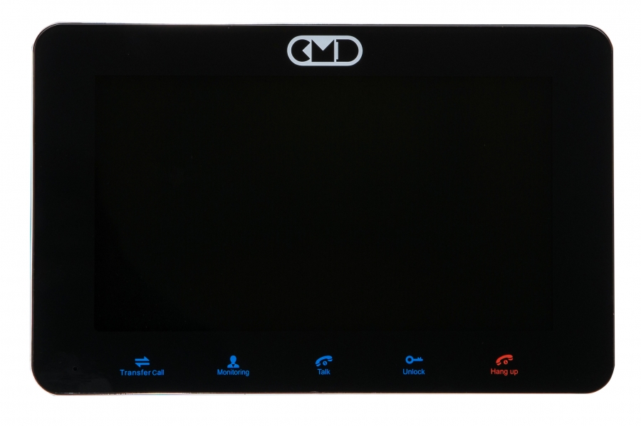  Элеком37. CMD-VD71M BLACK Цветной видеодомофон 7 дюймов. Фото.